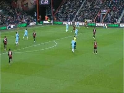 خلاصه بازی بورنموث 1 - برنلی 1