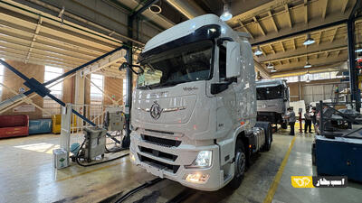 کشنده دانگ فنگ GX560 4x2 سایپا دیزل به تولید انبوه رسید