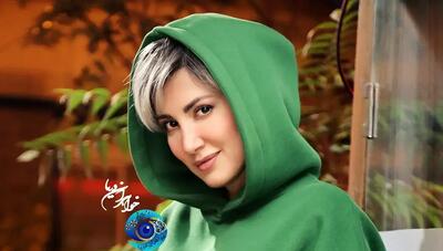 استایل کژوال و متفاوت «سمیرا حسینی» با هودی سبز در قاب جدید (عکس)