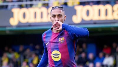 تداوم صدرنشینی مقتدرانه بارسلونا در ال‌مادریگال؛ پیروزی شیرین کاتالان‌ها مقابل ویارئال ۱۰ نفره