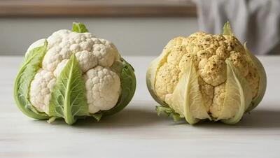  ویژگی‌ های گل کلم سالم و باکیفیت چیست؟