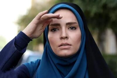  عکس جذاب مرضیه سریال آوای باران با تم یلدا