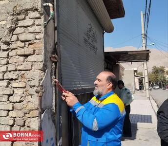  قطع گاز ۶۴۵ انشعاب غیرمجاز و سکونت‌گاه غیردائم در کرمانشاه