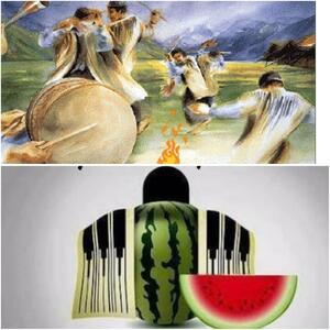  آداب شب یلدا در میان لرهای بختیاری