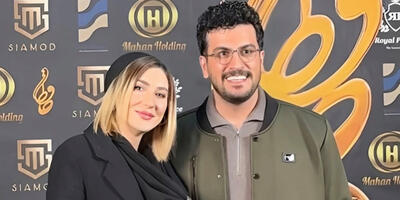  امیرحسین قیاسی از همسرش رونمایی کرد! تیپ شیک و لوکس بانو را ببینید - چی بپوشم