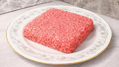  فقط با نیم کیلو گوشت ۲۰ تا هم برگر درست کن بسیار سالم و اقتصادی