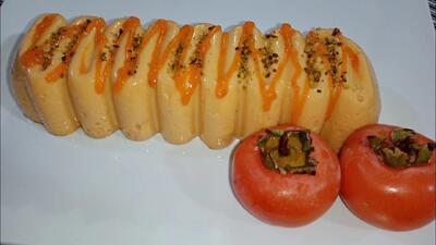  آموزش دسر خرمالو / با 3 ماده ساده یک دسر خوشمزه بساز !!