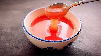  طرز تهیه شیره سیب خانگی آسان / درمان سریع کم خونی