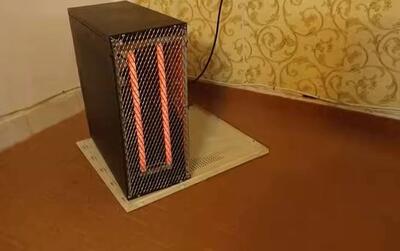  آموزش ساخت بخاری برقی فن دار، فوق العاده گرم و خفن !