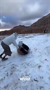  عربستانِ سفیدپوش + ویدئو