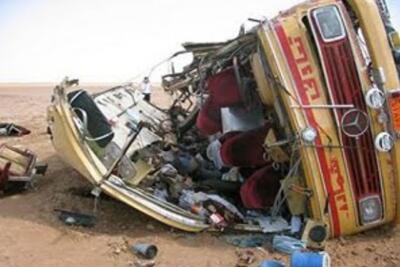 پلیس افغانستان: تصادف اتوبوس مسافربری با ۴۸ کشته و زخمی