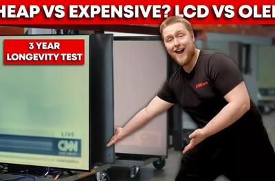  سه سال تست ثابت کرد: OLED مقاوم تر از LCD است