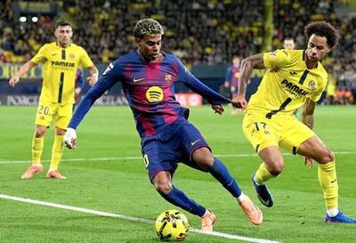 باخت ۰-۲ ویارئال مقابل بارسلونا؛ پایان سال دل‌انگیز با زوج ترسناک