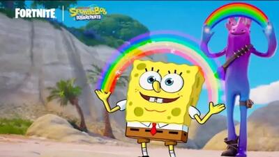  باب‌اسفنجی وارد دنیای فورتنایت می شود!