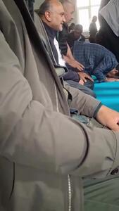  دلبری گربه بازیگوش در مسجد