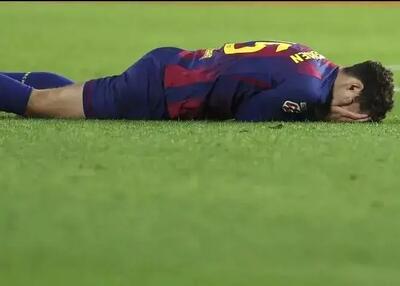 فصل برای مدافع بارسلونا تمام شد