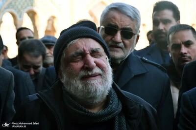 تصاویر؛ مراسم تشییع و خاکسپاری پیکر اشرف بروجردی