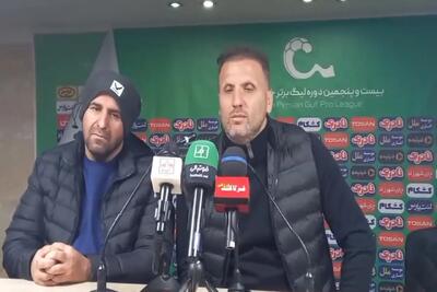 محسن بنگر: اشتباهات خودمان باعث گل شد، اما آینده روشن است