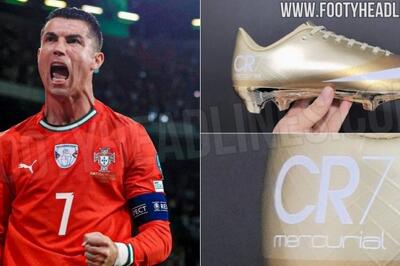 عکس؛ کفش ویژه رونالدو برای جام جهانی 2026