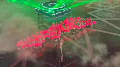 لحظاتی از مراسم افتتاحیه جذاب جام ملت های آقریقا 2025