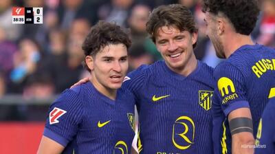 گل دوم اتلتیکو مادرید به ژیرونا (کانر گالاگر)