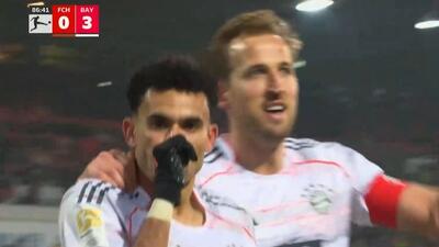 گل سوم بایرن مونیخ به هایدنهایم (لوئیز دیاز)