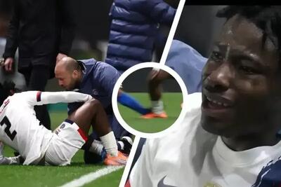 پدیده پاریسن ژرمن و ترک زمین با اشک و گریه (عکس)