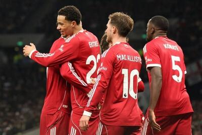 بیشترین تعداد پیروزی لیورپول مقابل یک حریف لیگ برتر انگلیس