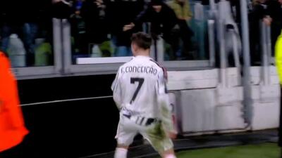 گل اول یوونتوس به رم (کونسیسائو)