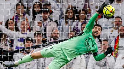 سیوهای باورنکردنی کورتوا در بازی رئال مادرید 2-0 سویا