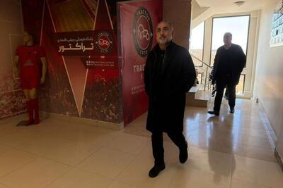 حضور سرمربی و مدیر تیم ملی جوانان ایران در تبریز