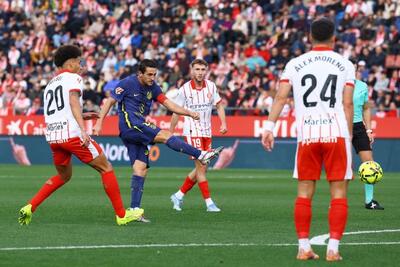 اتلتیکو مادرید با سه گل حریف کاتالان خود را در هم کوبید