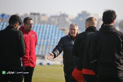 گزارش تصویری اختصاصی/ تمرین تراکتور یکشنبه ۳۰ آذر