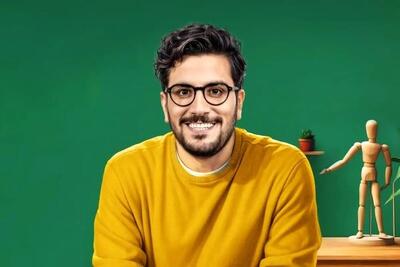  رونمایی امیرحسین قیاسی از همسرش بر روی فرش قرمز جشن حافظ!