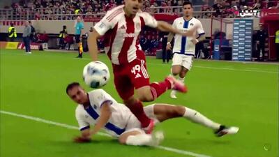 گل المپیاکوس به کیفیسا توسط مهدی طارمی