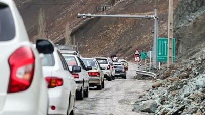 تردد در محور چالوس تا چهارشنبه ممنوع شد