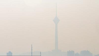 هوای تهران نارنجی شد
