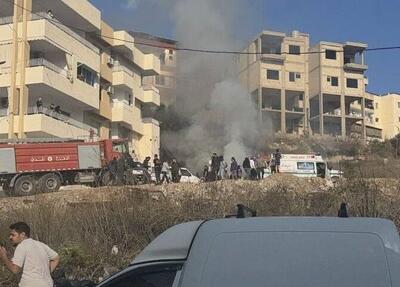  اسرائیل دو حمله پهپادی به یاطر در جنوب لبنان انجام داد + فیلم