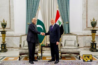  دیدار روسای جمهور پاکستان و عراق در بغداد/تاکید بر روابط اقتصادی و مبارزه با تروریسم