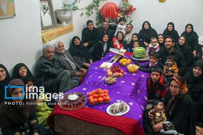  «شب‌چلّه» خانواده ایرانی