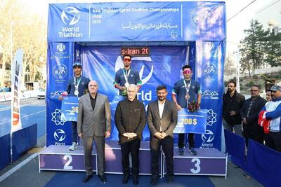 ورزشکاران ایرانی مدال‌های دواتلون قهرمانی آسیا را درو کردند