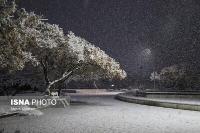  بارش برف - بجنورد