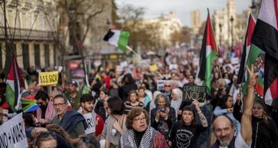  از پاریس تا میلان یک صدا علیه همدستی غرب با رژیم صهیونیستی