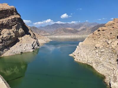  ورود ۴۳ میلیون مترمکعب آب در بارش‌های اخیر به سدهای استان کرمان