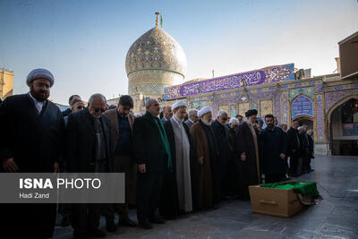 مراسم تشییع و خاکسپاری اشرف بروجردی