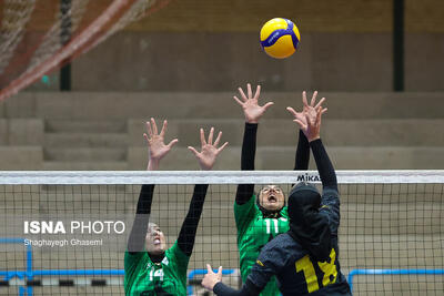  برتری تیم‌های قزوین در لیگ برتر فوتبال و والیبال