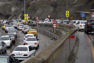هشدار به رانندگان؛ جاده چالوس تا (2 دی‌ماه) مسدود شد+جزئیات