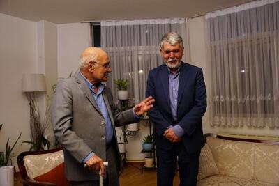  دیدار صالحی وزیر فرهنگ با هوشنگ مرادی کرمانی + عکس‌ها