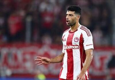 توقف خانگی المپیاکوس در شب گلزنی طارمی