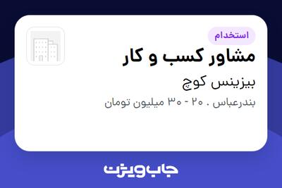  استخدام مشاور کسب و کار در بیزینس کوچ